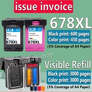 For HP Ink 678 HP 678XL HP 678XXL Ink Cartridge for HP 1018 1518 2515 2548 2648