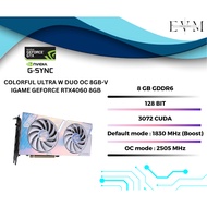 COLORFUL ULTRA W DUO OC 8GB-V IGAME GEFORCE RTX4060 8GB GDDR6