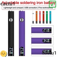 CACTU Electric Soldering Iron, 510 Thread Battery Battery Set Heat Device Mini Soldering Iron Kit,  