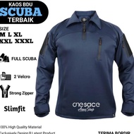 Promo / Terlaris Terbaru Kaos BDU Tactical Full Scuba Combat Polos Lengan Panjang Slimfit
