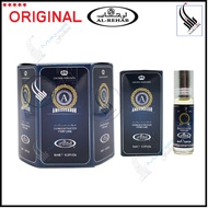 AMBASSADOR AL REHAB Perfume [ 6ml x 6pcs ] Box 100% Original Concentrated Oil Attar Roll-On For Unis