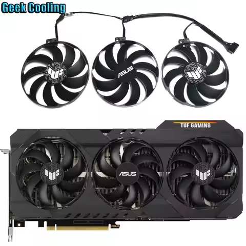 CF9010U12D T129215BU PLD09210S12H Video card cooling fan,For ASUS TUF RTX 3060、3060TI、3070、3070TI、30