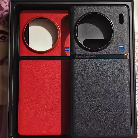 Original VIVO X90 Pro Plus Case Ultra Thin Leather PC Protective Cover Cool Phone Case For Vivo X90 