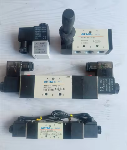 Air Solenoid Valves 2V025-08 2V025-06 3V220-08 4V210-08 4V130C-06 4V330E-10 4M310-10 4H310-10 4H210-
