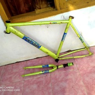 Frame FORK sepeda Fixie 700c Size 52 DO Tebal Seri CJDxxxx NOS RARE