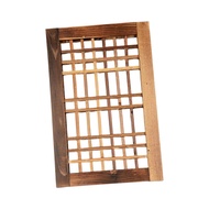 HILABEE Window Frame Yard Trellises Wood Window Pane Wall Art