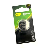 GP Lithium Coin Cells Battery CR2430 (Card of 1's) DL2430 ECR2430 KCR2430 KECR2430 EXP 2034