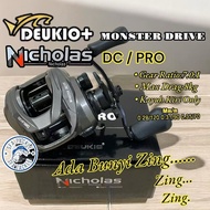 Deukio NICHOLAS DC PRO Reel Bc…Ada Bunyi Zing Dan ada Drag Clicker / Shimano DC