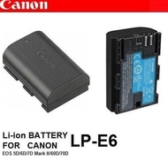 Baterai Kamera Eos Canon LP-E6 LP E6 For Kamera Canon 5D 7D 60D Mark