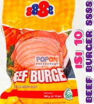 8888 Beef Burger Isi 10