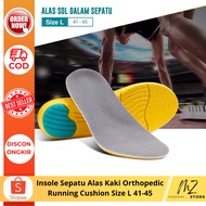 Orthopedic Running Cushion Shoe Insoles Size L 41-45 Shoe Insoles Shoe Care/s