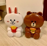 (New) Line Friends Brown & Cony 小型電風扇