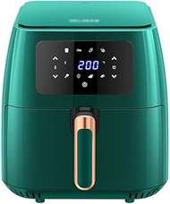 Air Fryers Fryer Multifunctional Oil-free Electric Fryer Household 8L Large Capacity Electric Fryer With Automatic Power-off Function (Color : Green, Size : 29 * 29 * 34cm) (Green 29 * 29 * 34cm)