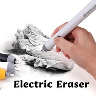 Highlight Electric Eraser Set Drawing Pencil Eraser Graphite Pencil Eraser