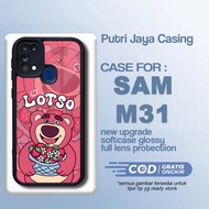 Latest Samsung M31 Case Bear Lotso Casing Samsung M31 Hardcase Softcase Glossy
