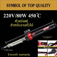 หัวแร้ง หัวแร้งแช่ บัดกรีพลังสูง เกรดเอ 30w 40w 60w 80w 100w 150w 200w 300w/วัตต์ 220v/โวลท์ รับประก