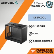 Flexi tech DEEPCOOL MATX CASE CH160 PLUS White/black