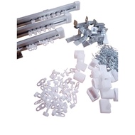 Full set curtain rod, full set curtain rod, full set curtain pole, S wire hook