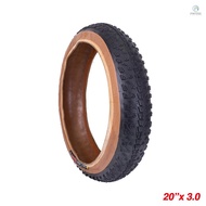 JILUER 20 x 3 0 Inch Replacement Rubber Folding Tires Fat Snow Tube Bicycle Beach Bike Tire