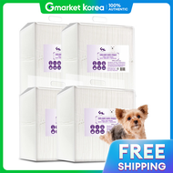 Premium High-Absorbency Dog Potty Pads 20g 100 Sheets X 4 Packs (400 Sheets Total)