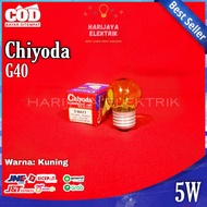CHIYODA G40 5 WATT E27 BULB DECORATIVE SLEEP BULB YELLOW COLOR