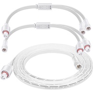 Kabel Sambungan iGreely 16ft untuk Lampu Luar Ruangan Kekal Govee, Kabel Sambungan Kalis Air Serasi 