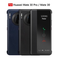 Huawei Mate 30 Pro Mate 20 Pro Mate 20 X 10 P20 P30 Pro P10 Plus smart view Flip Cover Leather Case