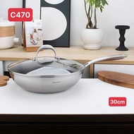 CHOCKMEN HONEYCOMB DEEP NON-STICK PAN 30CM - C470