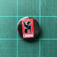 BBS362 Chrome Industries Button Badge Black