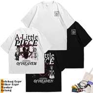 T-SHIRT LITTLE PIECE OF HEAVEN VERSION - OVERSIZE COTTON COMBED 24S PREMIUM AVENGED SEVENFOLD TSHIRT