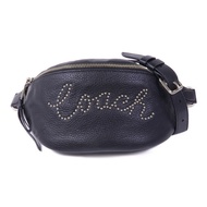 COACH 牛皮皮革Waist Bag銀扣腰包