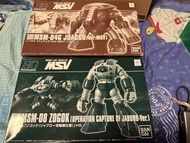 一套不散 HG MSM-04G Juaggu (Ver.MSV) & MSM-08 ZOGOK (OPERATION CAPTURE OF JABURO Ver.)