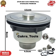 AFUR STAINLESS STEEL DISHWASH AFUR BCP STAINLESS 11⁄2" INCH/