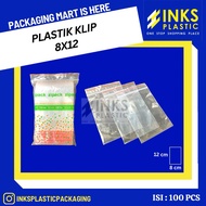 PLASTIC CLIP 8x12 ZIPLOCK