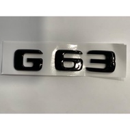 Mercedes benz G63 Emblem Logo Gloss black | Mercedes G 63 Emblem