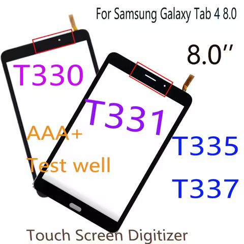 For Samsung Galaxy Tab 4 8.0 T330 T331 T332 T335 Touch Screen Digitizer SM-T330 SM-T331 LCD Panel Fr