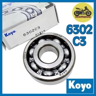 KOYO C3 BEARING 6302 100% ORIGINAL KOYO MADE IN JAPAN