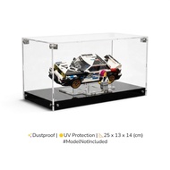 Acrylic Display Case: Speed Champions Super Car & F1 Car (Horizontal)