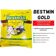 Vitamin lembu &amp; kambing Bestmin Gold multivitamin(repack setengah kilo)