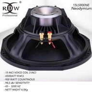 Komponen speaker RDW 15 inch RDW 15LS900NE Original