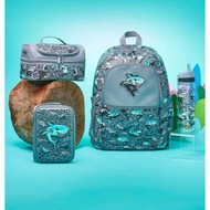 Smiggle Wild Side Shark backpack/lunchbag/Cil case