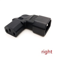 【SALE】 iec connectors iec 320 c14 male to c13 famale vertical right angle power adapter plug