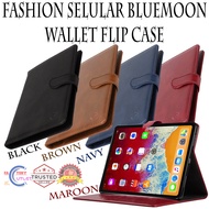 Samsung Galaxy Tab A 10.1 T580/T585/P580/P585 | Tab A 10.5 T590/T595 | Tab S2 9.7 T810/T815 | Tab A7 10.4 T505 Flip Cover Case FS Bluemoon Wallet Flip Case