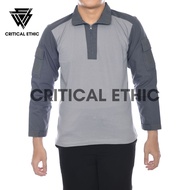 CRITICAL - KEMEJA BDU TACTICAL LORENG PERBAKIN BAJU VELCRO LAPANGAN