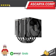 OCYPUS IOTA A62 BLACK Digital Display Dual-tower 6 Heat pipes Air Cooler