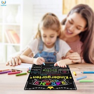 School Opening Double-sided Message Board Introduce Your Name/Age/Class Message Board for Home Schoo