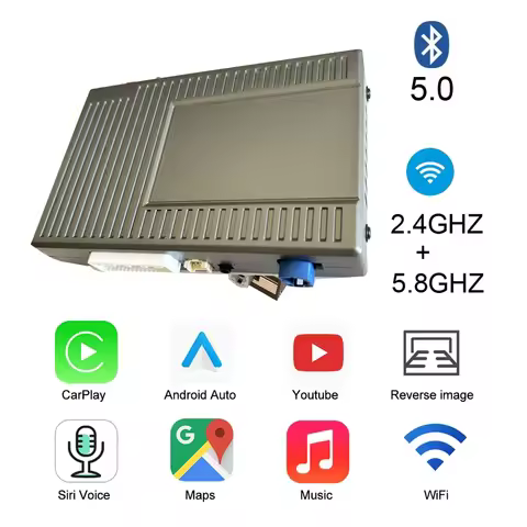 2024 Wireless Apple CarPlay for Audi A1 A3 A4 A5 A6 A7 A8 Q2 Q3 Q5 Q7 S4 S5 MMI Car Play Android Aut