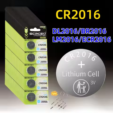 2-50pcs CR2016 3V Lithium Button CR 2016 Battery DL2016 BR2016 DL2016 LM2016 Coin Cell Watch Batteri
