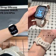 Strap Huawei Watch Fit 4 Tali Jam Huawei Fit 4 Pro Strap Silicone Huawei Watch Fit 3