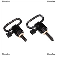 [Bloom] 2PCS QD Sling Swivels Quick-unloading Shoulder Strap Ring Buckle Airsoft Hunting